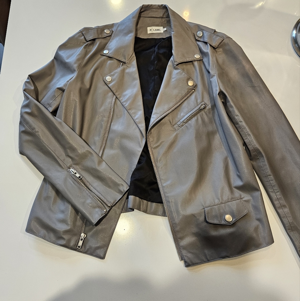 R Label Moto Jacket
